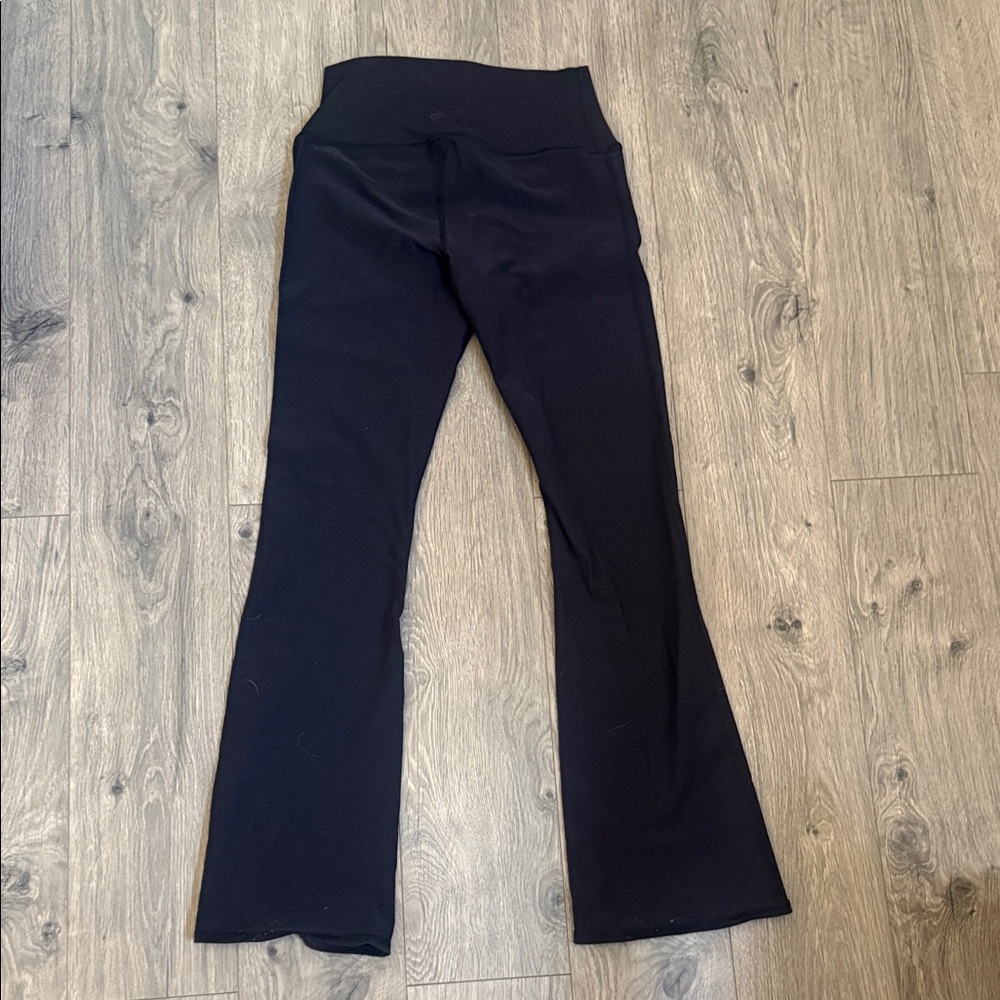 ALO Yoga Black Flared Leggings